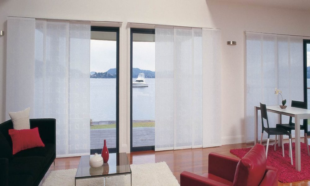 Pannel blinds